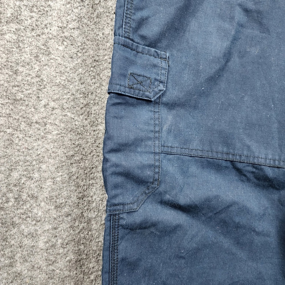 5.11 Tactical‎ Cargo Pants Mens 40x33 Navy Blue Ripstop Multi-Pocket Utility - Picture 7 of 16